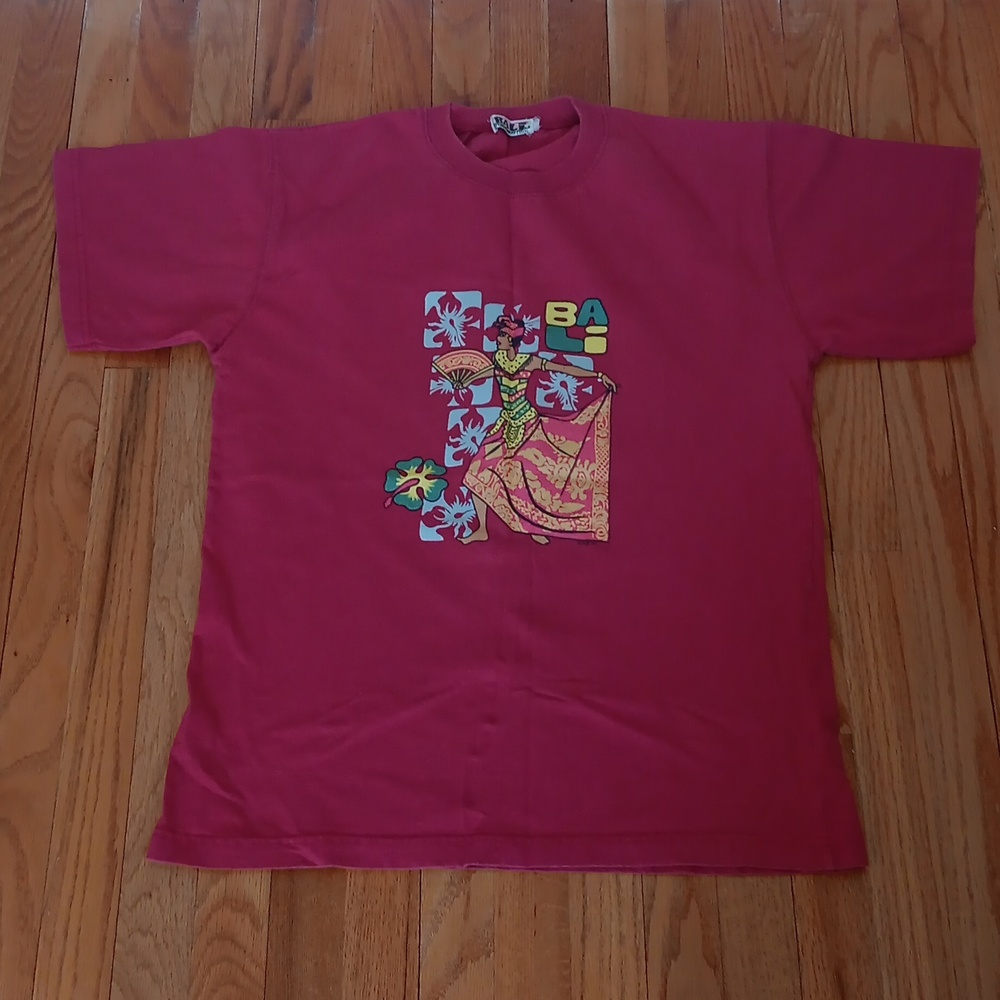 Bali exotic dancer cotton t-shirt